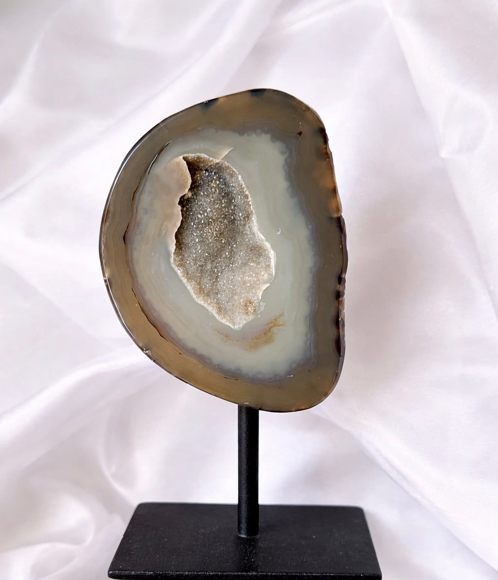 Agate on a stand