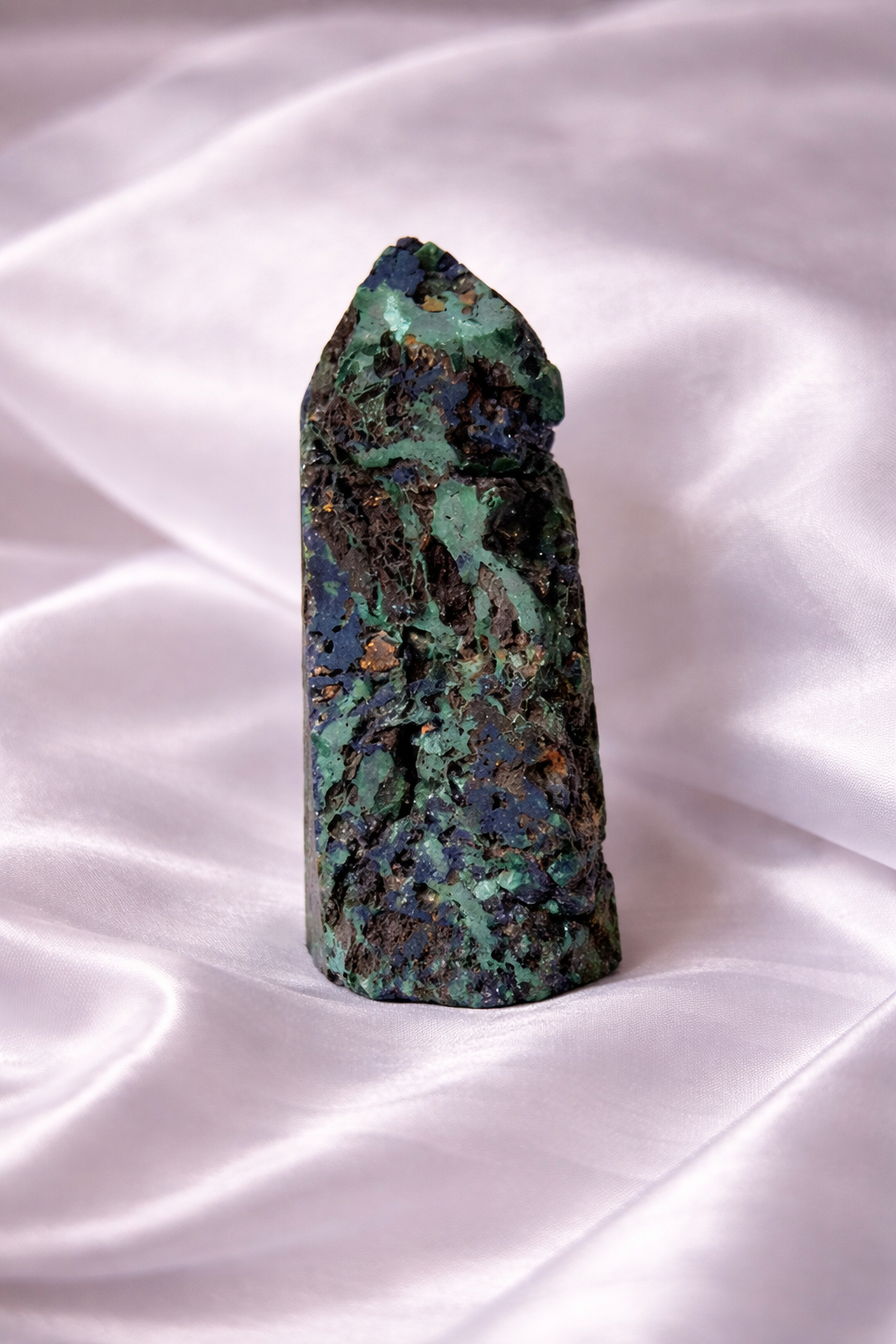 Azurite tower