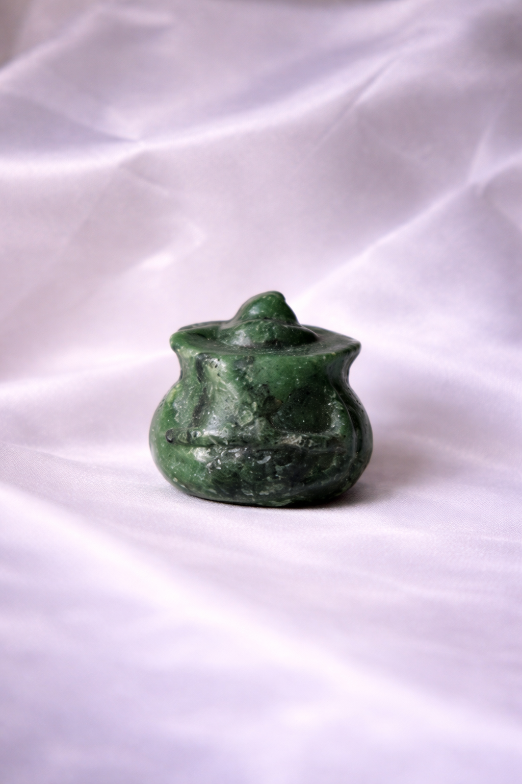 Ruby in ziosite mini pumpkin