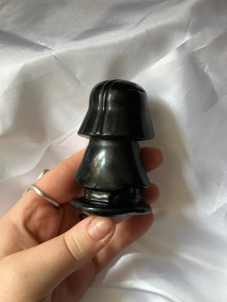 Black obsidian darth vader