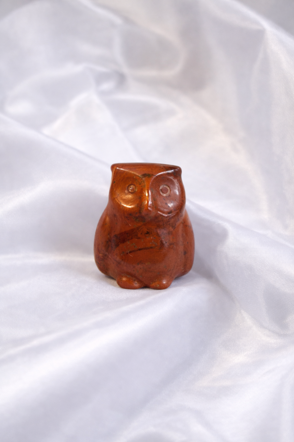 Red jasper owl