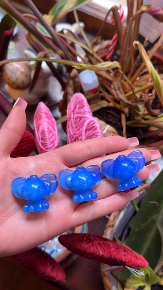 Blue opalite stitch