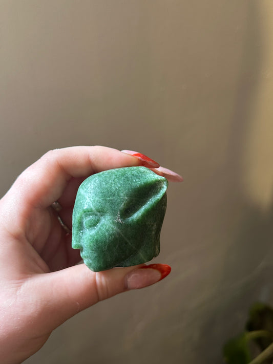 Tree agate na'vi head