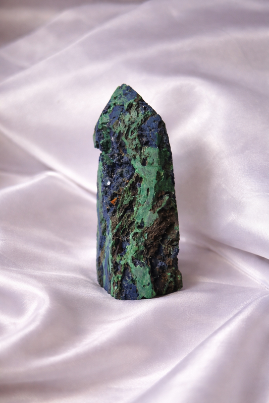 Azurite tower